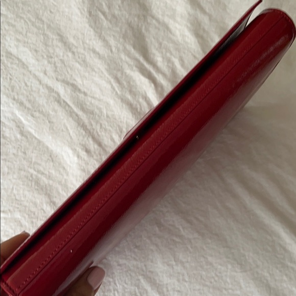 YSL ❌SOLD ❌red clutch authentic ! - Picture 10 of 11